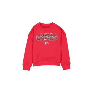 Flip Sequin Girls Crewneck