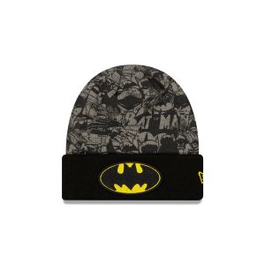 Kids Black Cuff Knit