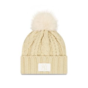 Cream Women's Pom Knit