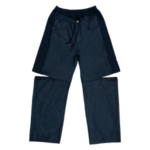 Mutation Mesh Navy Denim Jeans