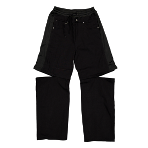 Mutation Mesh Black Denim Jeans