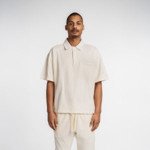 Alden Chrome White Rugby Shirt