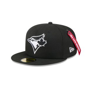 Alpha Industries Black 59FIFTY Fitted