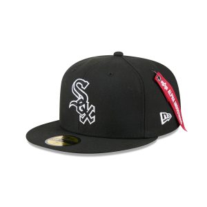 Alpha Industries Black 59FIFTY Fitted