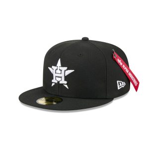 Alpha Industries Black 59FIFTY Fitted