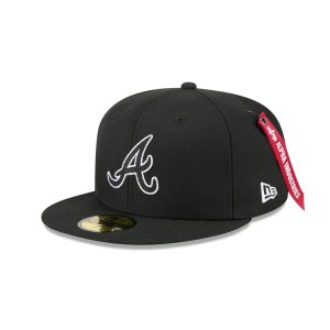 Alpha Industries Black 59FIFTY Fitted