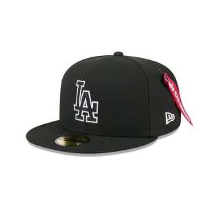 Alpha Industries Black 59FIFTY Fitted