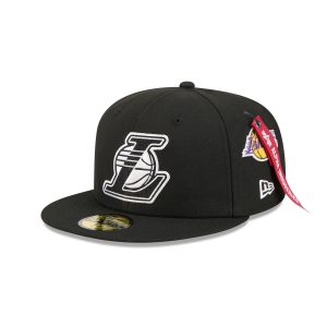 Alpha Industries Black 59FIFTY Fitted