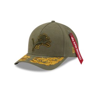Alpha Industries Olive Green 9FORTY M-Crown A-Frame Snapback
