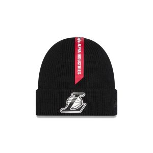Alpha Industries Black Cuff Knit