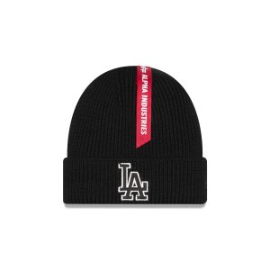 Alpha Industries Black Cuff Knit
