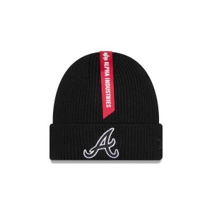 Alpha Industries Black Cuff Knit
