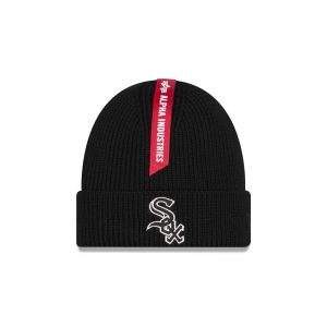 Alpha Industries Black Cuff Knit