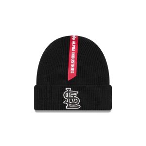 Alpha Industries Black Cuff Knit
