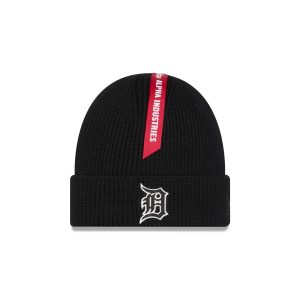 Alpha Industries Black Cuff Knit