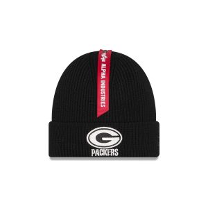 Alpha Industries Black Cuff Knit