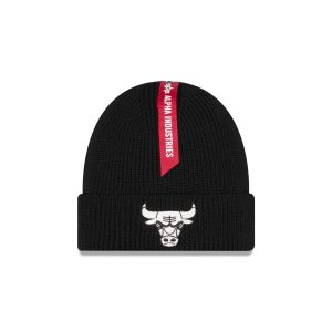 Alpha Industries Black Cuff Knit