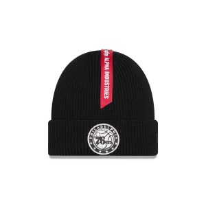 Alpha Industries Black Cuff Knit