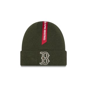 Alpha Industries Olive Green Cuff Knit
