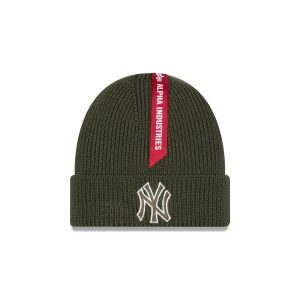 Alpha Industries Olive Green Cuff Knit