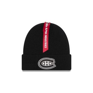 Alpha Industries Black Cuff Knit