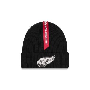 Alpha Industries Black Cuff Knit