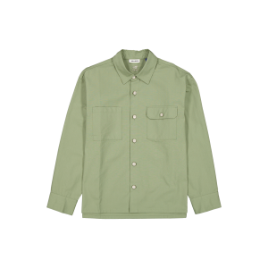 Green Bark Military Shacket