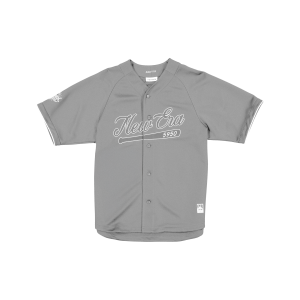 Batter's Eye Raglan Baseball Mirage Gray Jersey