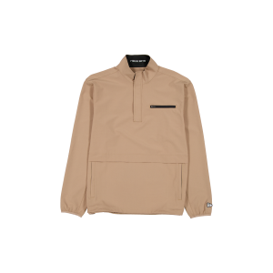 Taupe Gray Golf Half-Zip