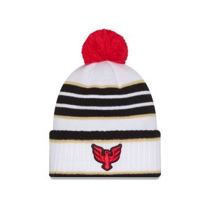 2025 Jersey Hook White Pom Knit