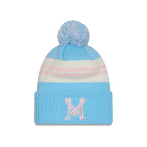 2025 Jersey Hook Light Blue Pom Knit