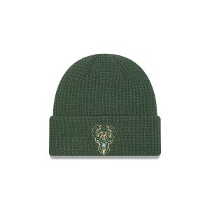 Waffle Stitch Knit Beanie