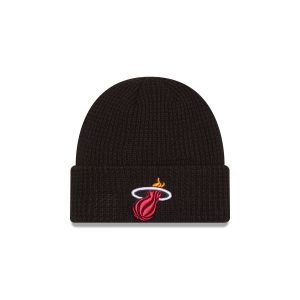 Waffle Stitch Knit Beanie