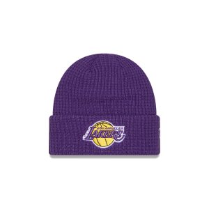 Waffle Stitch Knit Beanie
