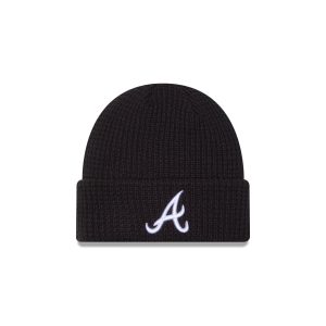 Waffle Stitch Knit Beanie