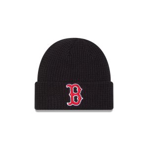 Waffle Stitch Knit Beanie