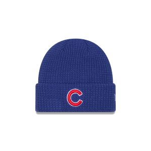 Waffle Stitch Knit Beanie
