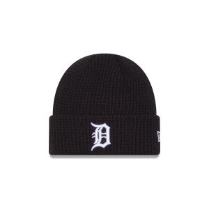Waffle Stitch Knit Beanie