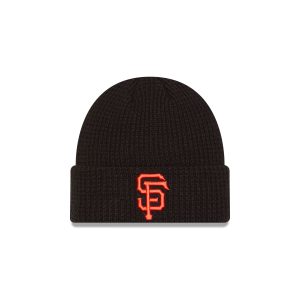 Waffle Stitch Knit Beanie