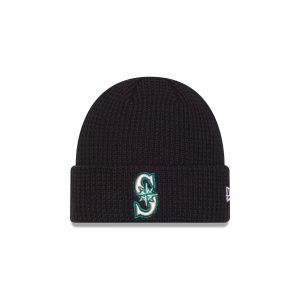 Waffle Stitch Knit Beanie