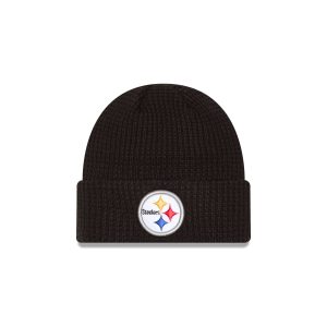 Waffle Stitch Knit Beanie