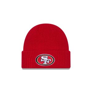 Waffle Stitch Knit Beanie