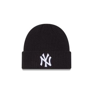 Waffle Stitch Knit Beanie