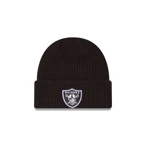 Waffle Stitch Knit Beanie