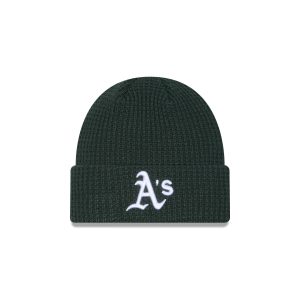 Waffle Stitch Knit Beanie