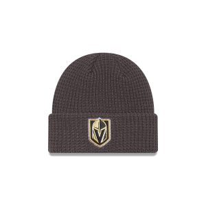 Waffle Stitch Knit Beanie
