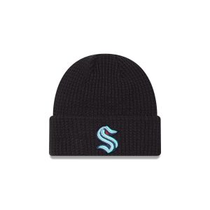Waffle Stitch Knit Beanie