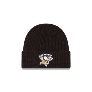 Waffle Stitch Knit Beanie