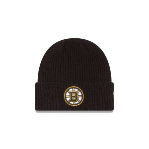 Waffle Stitch Knit Beanie