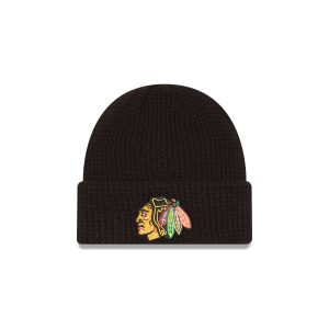 Waffle Stitch Knit Beanie